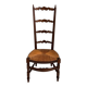 Rare Chaise de nourrice / chauffeuse provençale XIXème