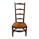 Rare nursing chair / Provençal armchair from the 19th century.