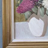 Still life painting Swedish mid century