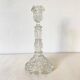 Molded glass candle holder 24 cm