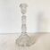 Molded glass candle holder 24 cm