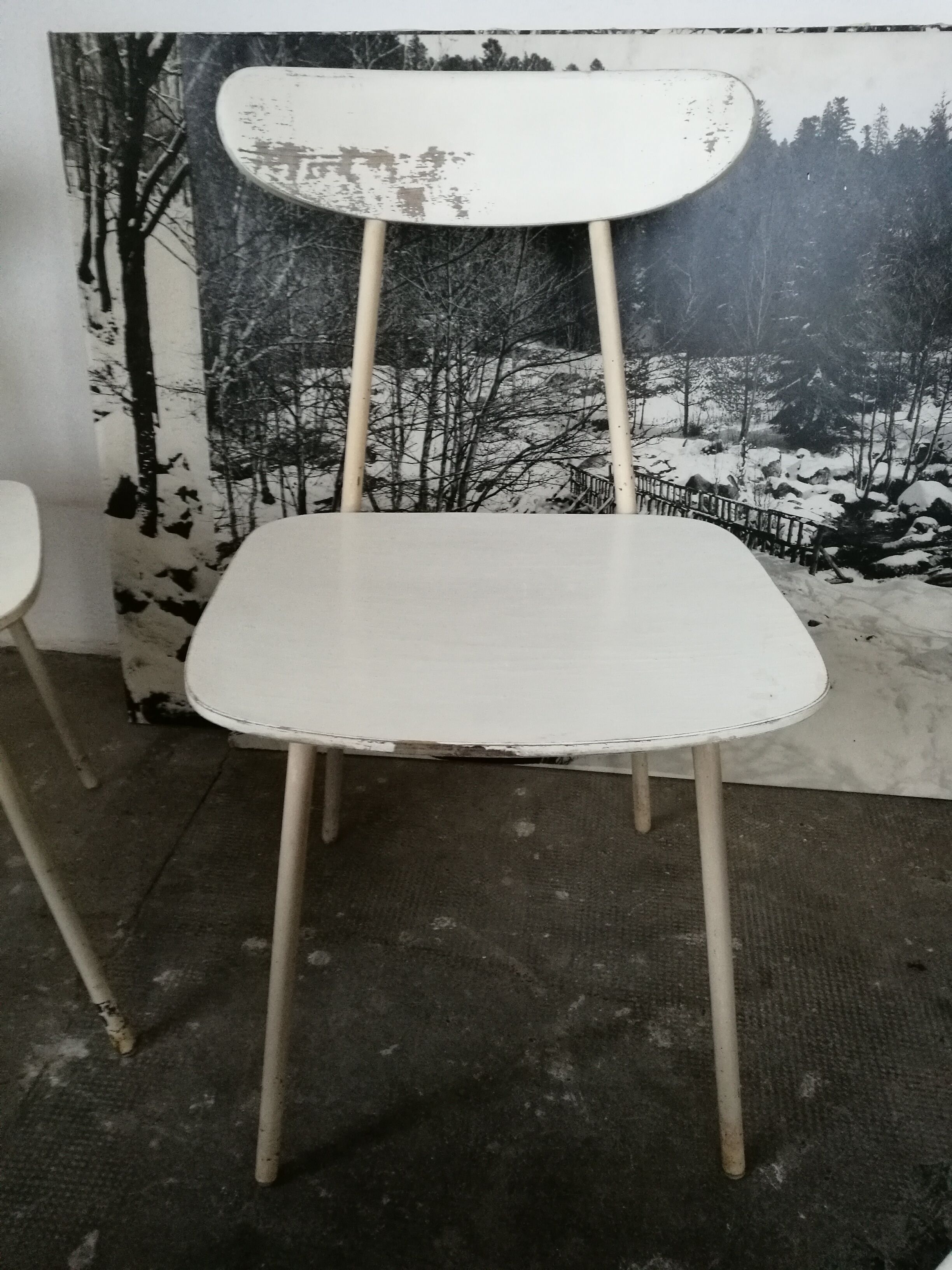 Set of 4 hiller vintage chairs