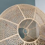Raffia hangin glamp