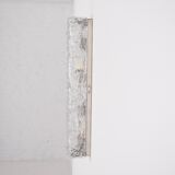 Wall lamp ice glass "bark".