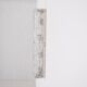 Wall lamp ice glass "bark".