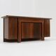 Vintage Italian walnut sideboard 1960s
