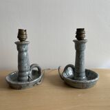 Ceramic lamp bases