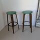 Paire de tabourets de bar, années 50