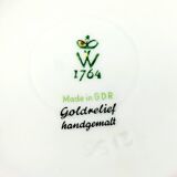 Vintage Hand Painted Porcelain Vase from Wallendorf, East Germany, 1960s