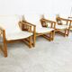 Vintage safara chairs by Tord Bjorlund for Ikea, 1980s