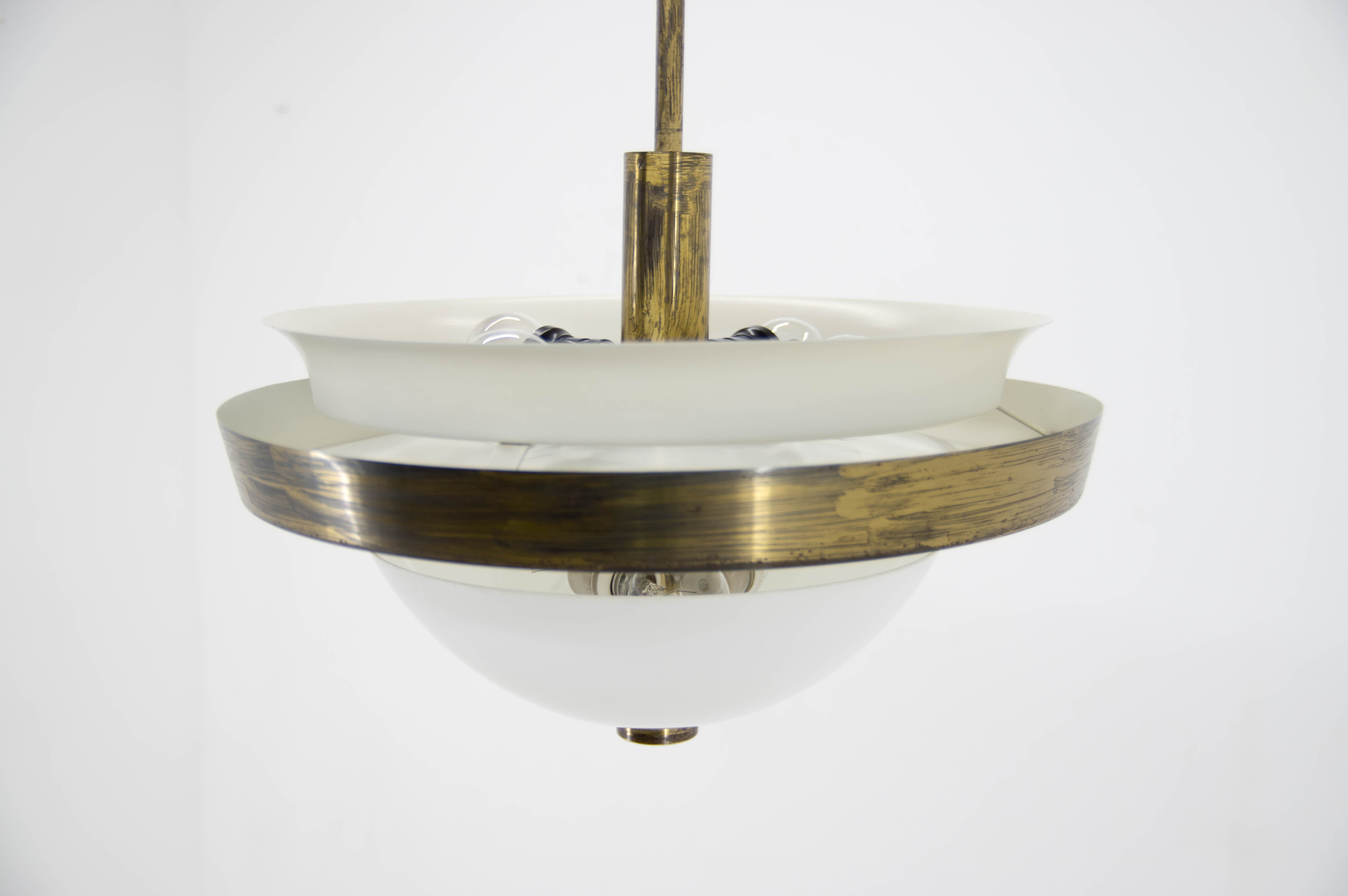 Bauhaus chandelier by ias, 1930s