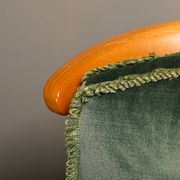Kerstin Hörlin-Homquist Skrindan Armchairs in Beech and Green Velvet, Swede