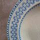 Large antique English deep plate B.p.w.&m. Milan – Ironstone