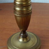 Brass chandelier