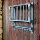 Vintage Wall Mounted Plate Rack - Rustic Plate Holder