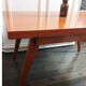 3 in 1 table with adjustable teak portfolio - “Révélation” model by Albert Ducrot - France, 1952