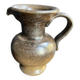 Terracotta pitcher signed Jean Marais - Vallauris