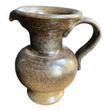 Terracotta pitcher signed Jean Marais - Vallauris