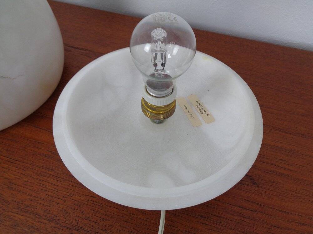 Marble Table Ball Lamp, 1960s