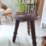 Vintage tripod stool