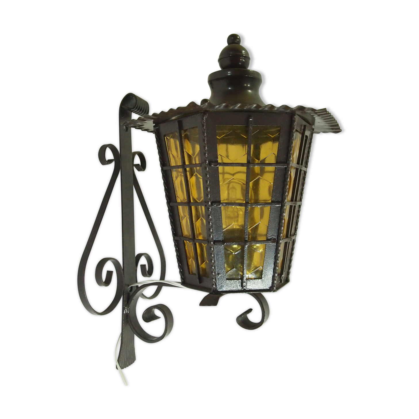 lanterne ancienne fer forgé