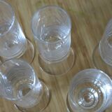 Set of Basel crystal glasses in good condition