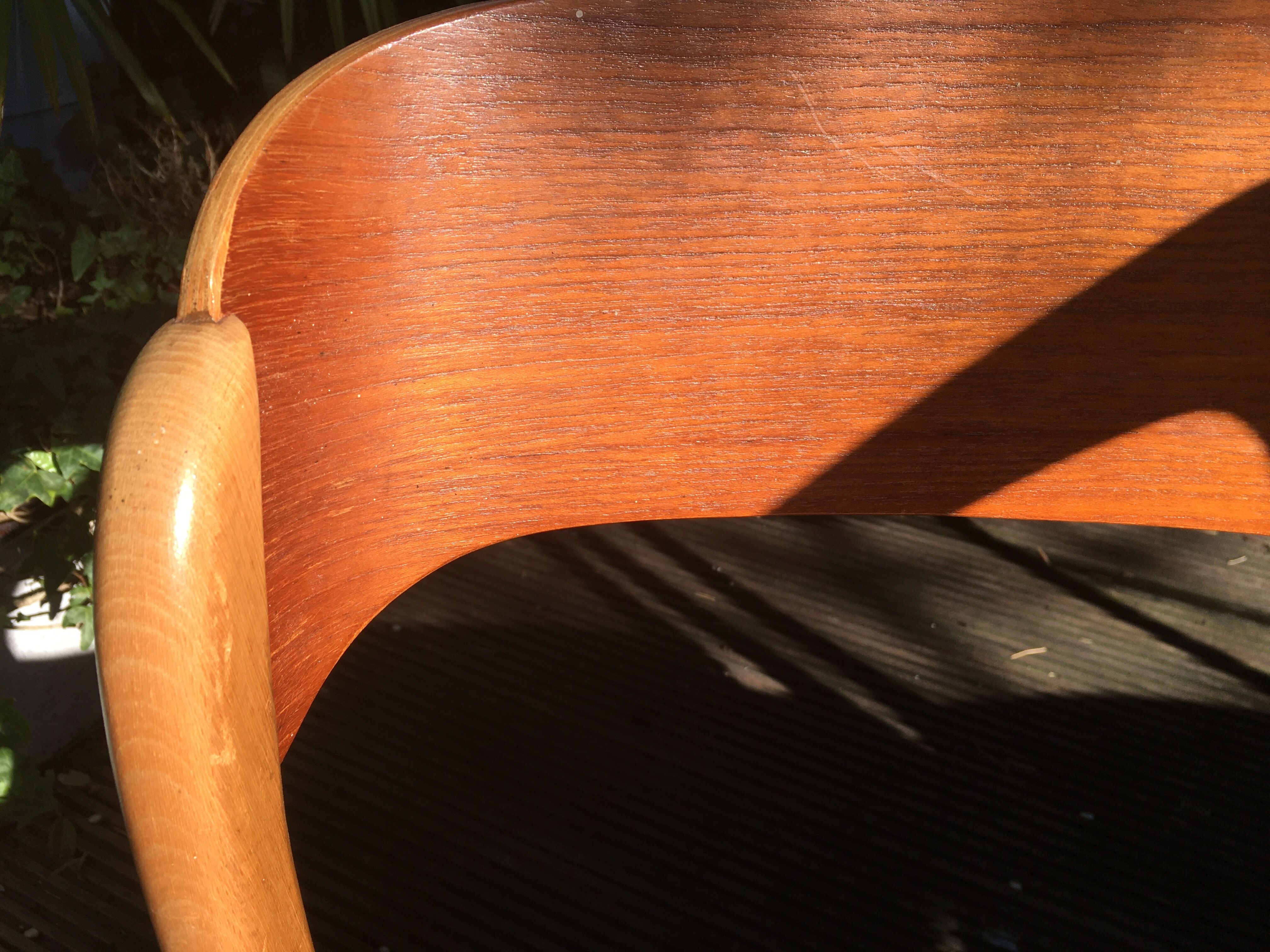 Lot of 4 chairs Sled Baumann