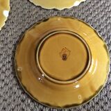 Series of 7 dessert plates