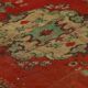 One-of-a-kind turkish handwoven vintage rug - rustic vintage charm 268x 172