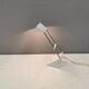 Vintage minimalist white telescopic adjustable lamp from Ikea Sweden 1991