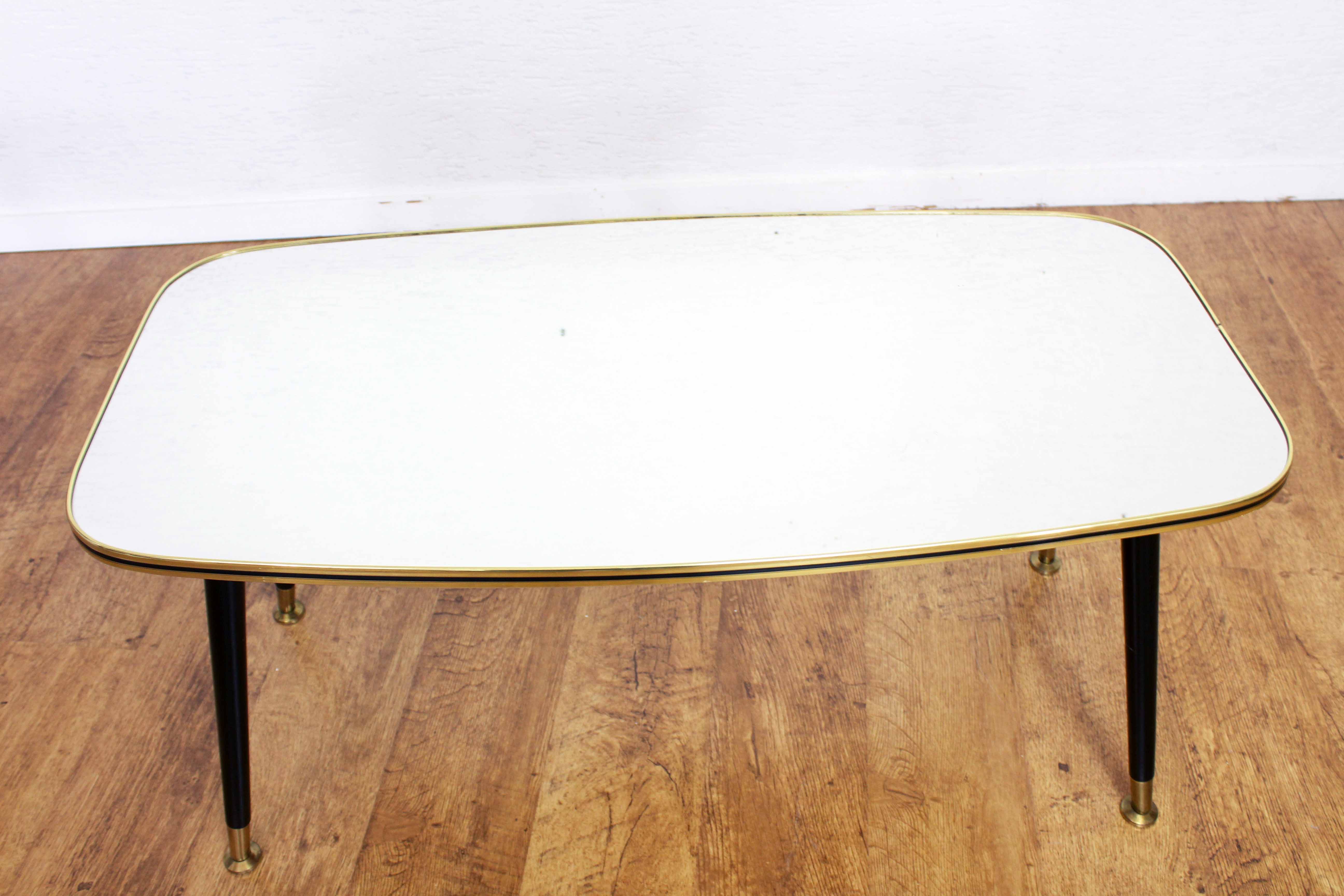 70-foot compass mirror coffee table