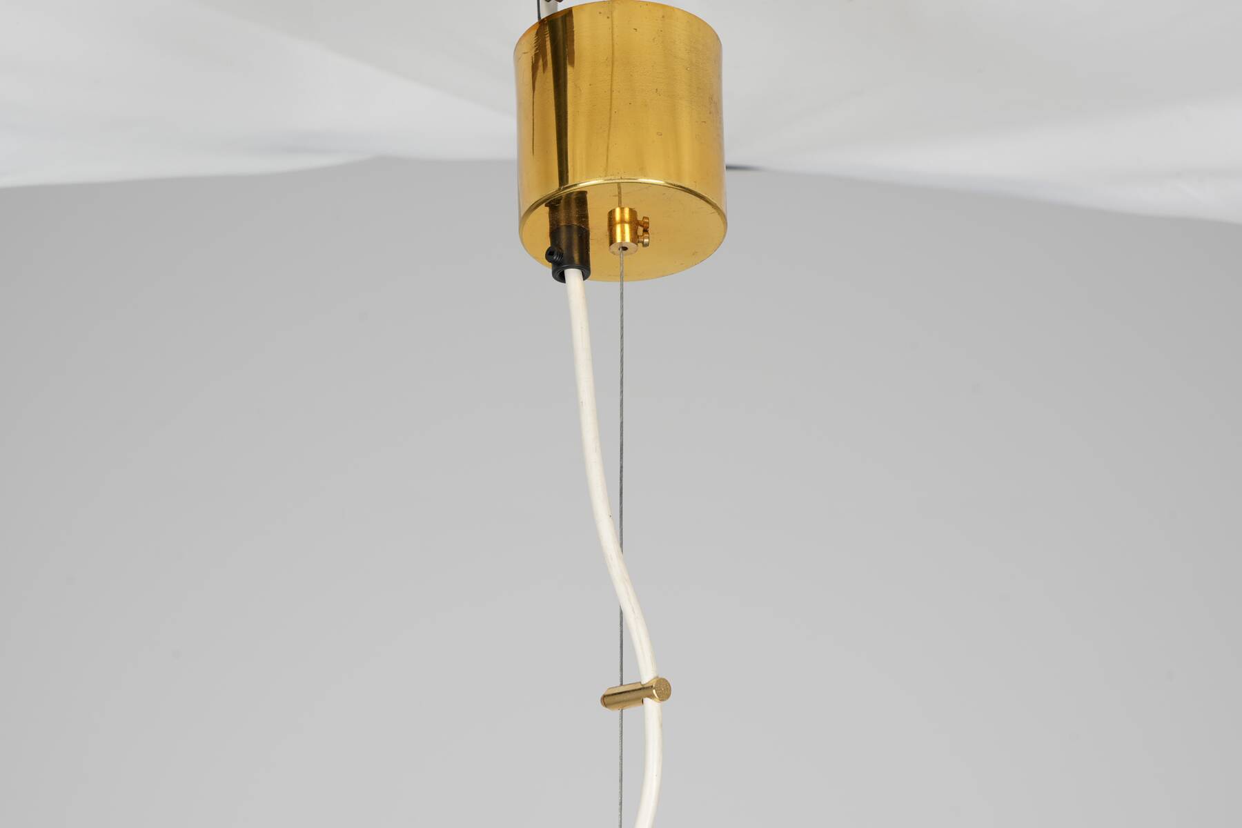 Suspension perspex and brass circa 1970