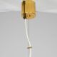 Suspension perspex and brass circa 1970