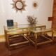Tables gigognes Rochebobois vintage