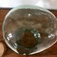 Vintage glass head jar