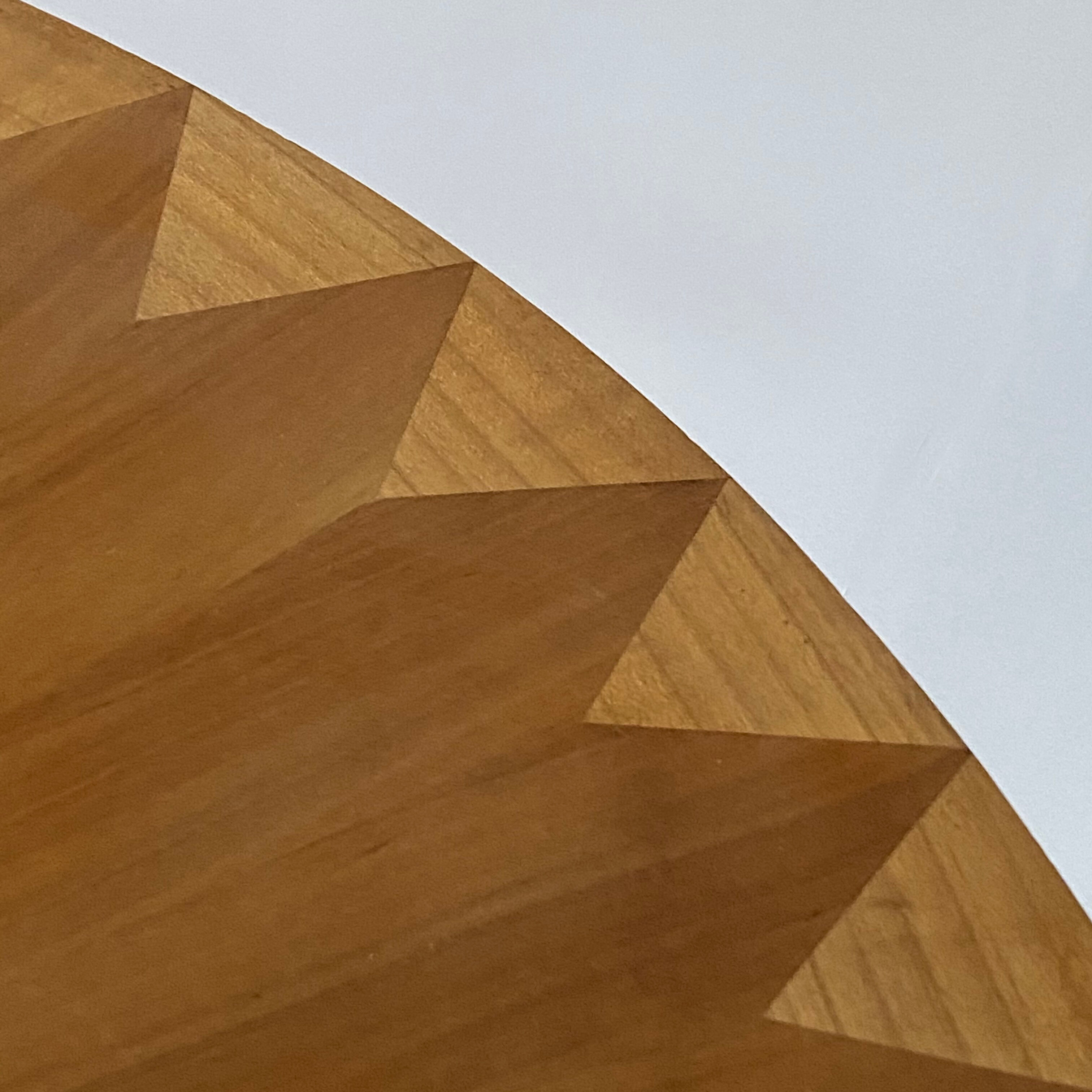 Art deco period occasional table with fruit wood inlay, france, 1930s