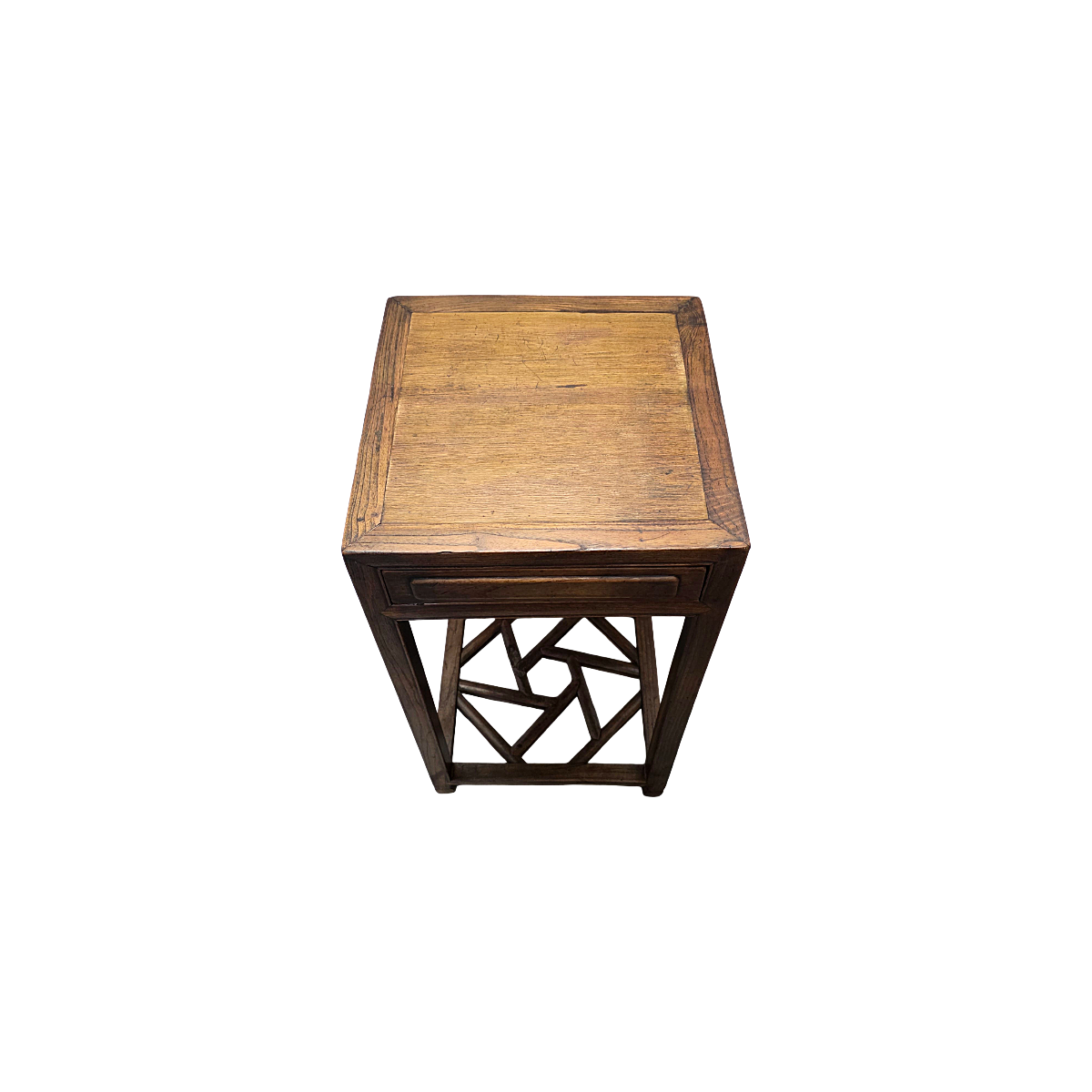 Antique Chinese Wooden Plant Table, late 1800s