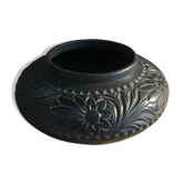 Engraved terracotta vase