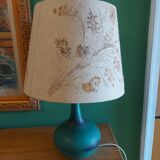 Ceramic lamp the Dieulefit caves, with its lampshade