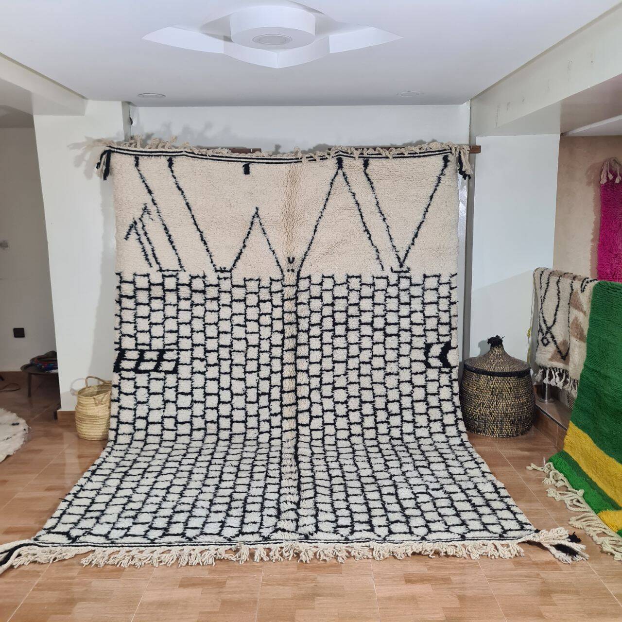 Handmade Moroccan Berber rug 300 x 200 CM