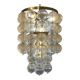 Big Glass Ceiling Light, Czceh c.1960