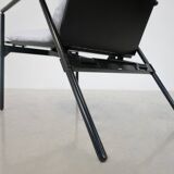 Mid-Century Pair of Foldable Armchairs Nena by Richard Sapper for B&B Italia, 1984