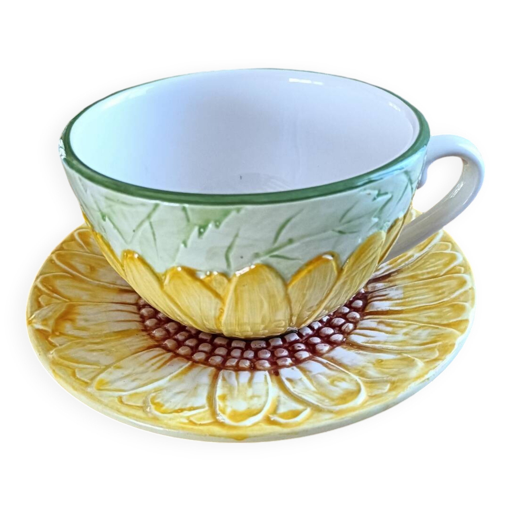 Sunflower lunch. Barbotine