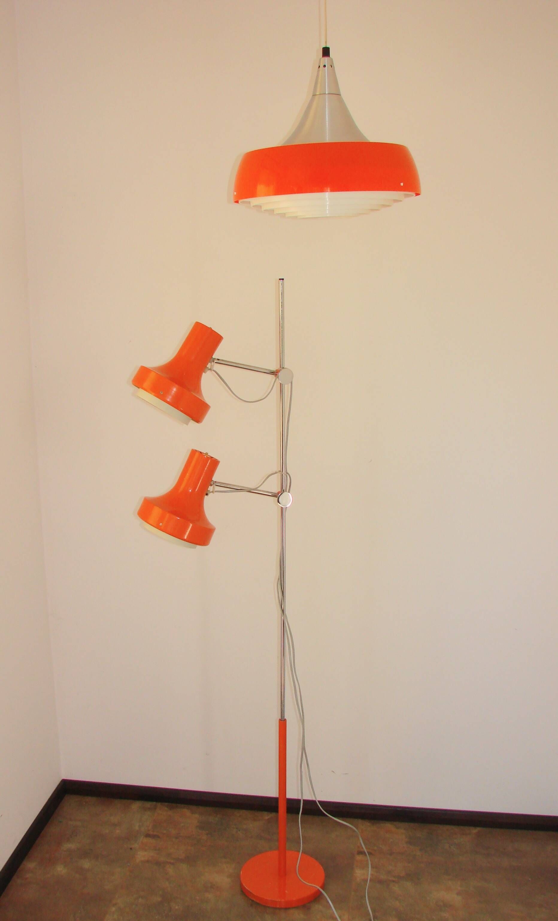 Josef Hurka Napako floor lamp, 1970s.