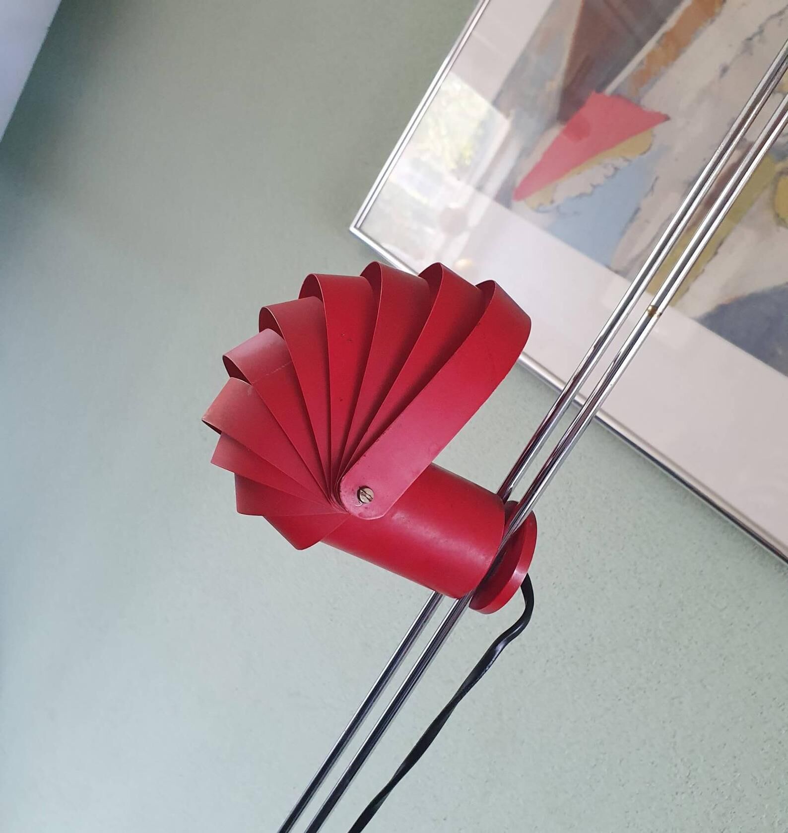 E.R. Nele design lamppost for Temde Leuchten 1960