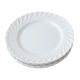 4 small Haviland plates in white porcelain
