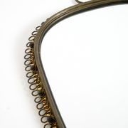 Mid century brass wall mirror by Josef Frank for Svenskt Tenn Sweden