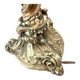 Art Nouveau torch lamp base in gilded bronze by Susse Frères & Robert.