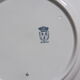 Round service dish in St Amand iron earth and Hamage model Acacia