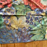 6 serviettes de table motifs fleuris